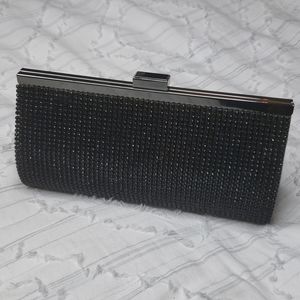 Black Studded Clutch